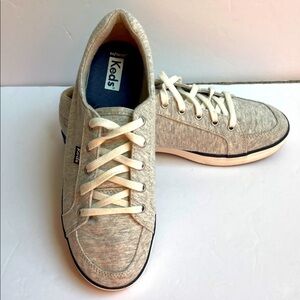 Keds Womens Heathered‎ Gray Casual Sneakers 8.5